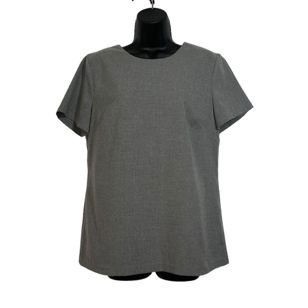 NWT Banana Republic Short Sleeve Bow Back Career Top Sz M